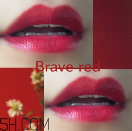 mac brave red是什么紅？mac brave red試色