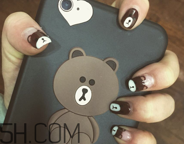 手黃做什么美甲好看？2018全新卡通可愛(ài)美甲款式