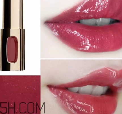 歐萊雅唇釉307是什么顏色？歐萊雅唇釉307楓葉狂想曲試色