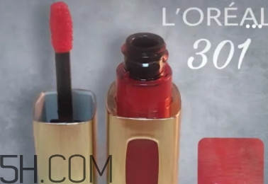 歐萊雅唇釉301和ysl唇釉12號斬男色對比 歐萊雅唇釉301和ysl唇釉12號斬男色對比