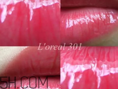 歐萊雅唇釉301和ysl唇釉12號斬男色對比 歐萊雅唇釉301和ysl唇釉12號斬男色對比