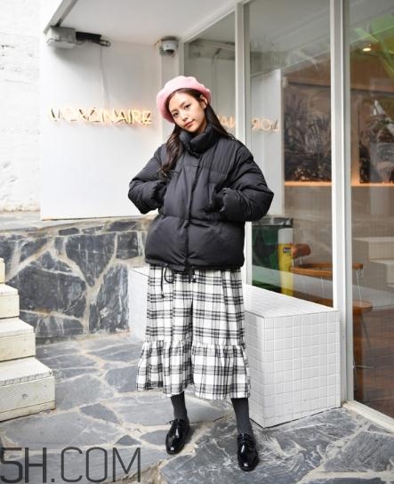 棉服搭配長(zhǎng)裙好看嗎？棉襖搭配長(zhǎng)裙圖片