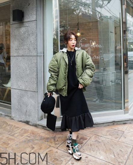 棉服搭配長(zhǎng)裙好看嗎？棉襖搭配長(zhǎng)裙圖片