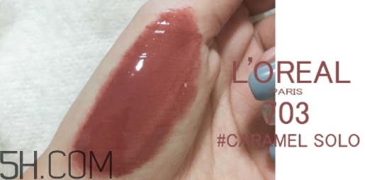 歐萊雅唇釉703和迪奧619一樣嗎？試色對比