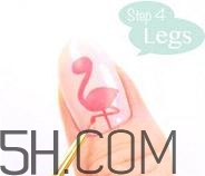 為什么美甲店做的指甲不容易掉？ins火烈鳥美甲圖案教程