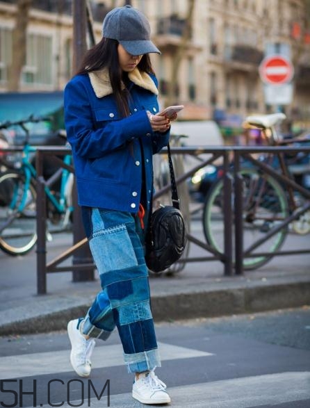 冬天牛仔闊腿褲配什么鞋子？冬天牛仔闊腿褲搭配鞋子圖