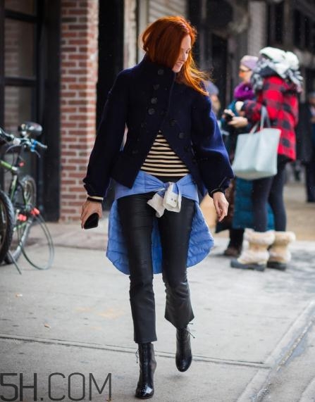 冬天穿喇叭褲怎么搭配？冬天喇叭褲搭配圖片