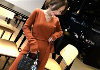 焦糖色連衣裙配什么外套？焦糖色連衣裙搭配圖片