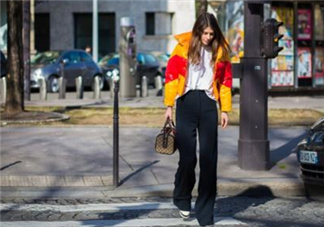 黑色喇叭褲搭什么上衣？黑色喇叭褲搭配上衣圖片