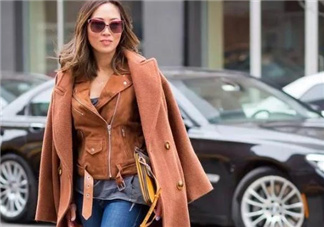 焦糖色大衣配什么鞋子？焦糖色大衣搭配鞋子圖片