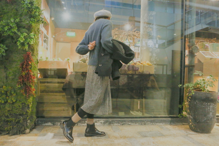 格子裙搭配毛衣好看吧 就算冬也不要放棄裙子 格子裙搭配毛衣好看吧 就算冬也不要放棄裙子