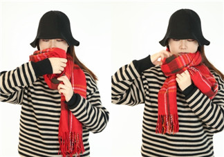 圍巾怎么圍好看圖解 讓你溫暖整個冬季