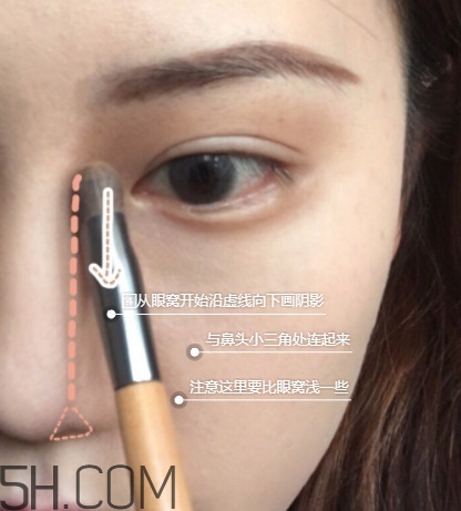 鼻影修容教程 鼻影修容圖解 鼻影修容教程 鼻影修容圖解