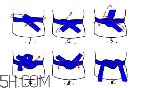跆拳道腰帶怎么系？怎么看跆拳道等級(jí)高低？