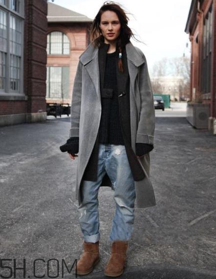 雪地靴搭配什么衣服？雪地靴搭配衣服圖片