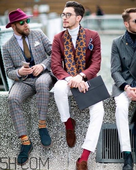 男士九分褲配什么襪子好看？男士九分褲搭配襪子圖片