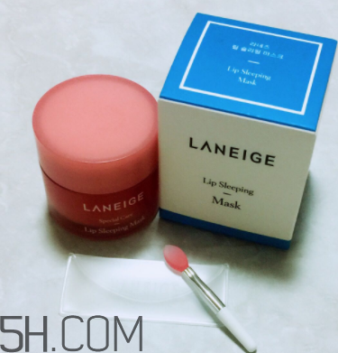 蘭芝夜間唇膜多久用一次？使用頻率