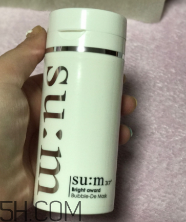SUM37氣泡面膜能卸妝嗎？功能是什么？