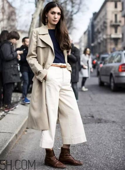 闊腿褲配平底鞋好看嗎？闊腿褲配什么平底鞋？