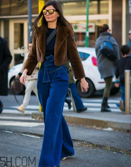 寬腿褲如何搭配上衣？寬腿褲搭配上衣圖片