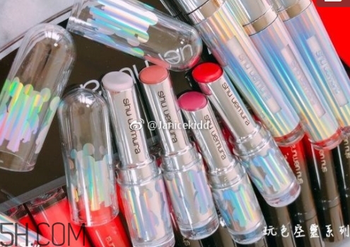 植村秀2018春季彩妝有哪些？植村秀2018唇膏色號試色