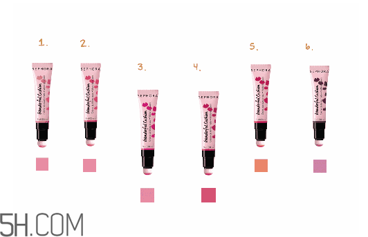 絲芙蘭柔光氣墊腮紅怎么樣？絲芙蘭奇幻薄紗氣墊唇彩試色