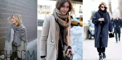 圍巾與大衣怎么搭配？灰色圍巾怎么搭配？