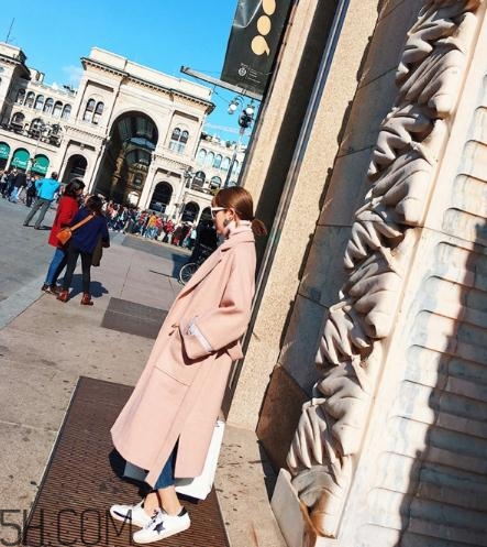 粉色大衣搭配什么鞋子？粉色大衣搭配鞋子圖片