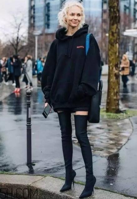 襪靴怎么搭配？襪子靴搭配圖片