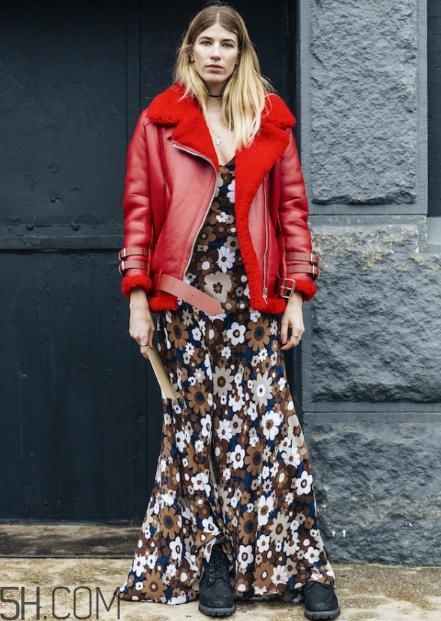 皮毛一體什么顏色好看？皮毛一體外套搭配圖