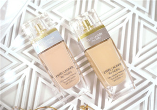 雅詩蘭黛白金粉底液色號(hào)試色與評(píng)測(cè)