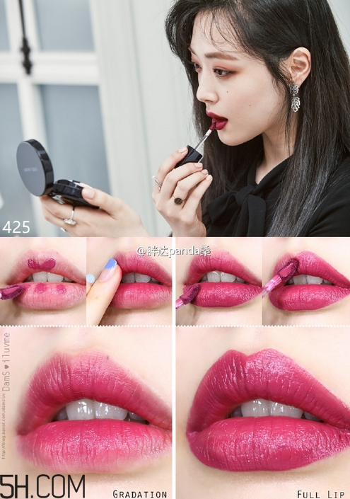 雅詩蘭黛戀愛唇膏哪個色比較火？崔雪莉雅詩蘭黛畫報口紅色號