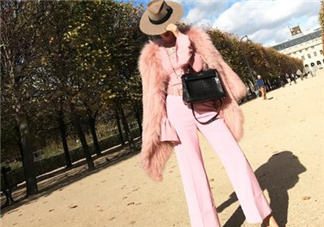 粉色皮草怎么搭配好看？粉色皮草搭配圖片