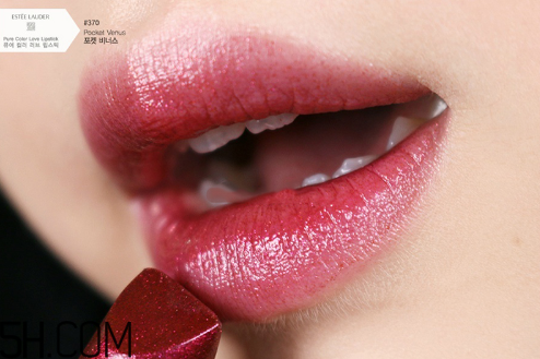 雅詩蘭黛戀愛唇膏哪個色比較火？崔雪莉雅詩蘭黛畫報口紅色號