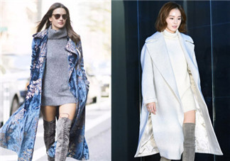 長款毛衣裙怎么搭配 冬天必學(xué)毛衣裙內(nèi)搭法