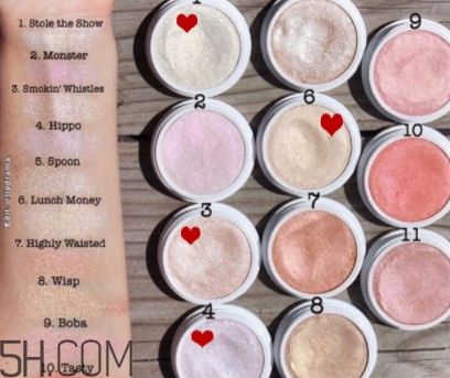 2018高光粉哪個(gè)牌子好？七款人氣高光大比拼