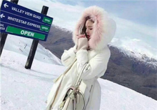 收腰羽絨服搭配圖片 怎樣穿羽絨服不臃腫