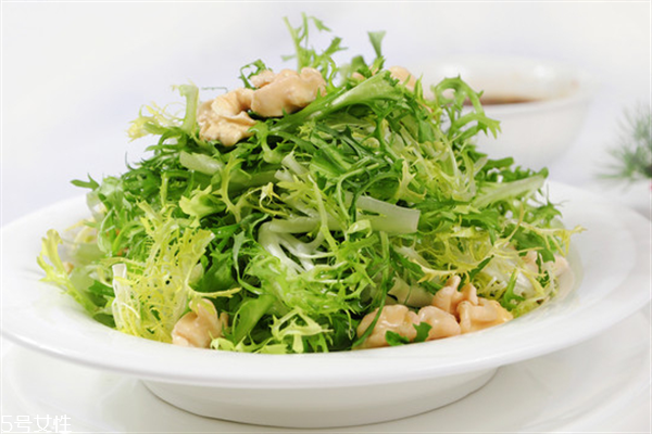 涼拌苦菊怎么做不苦？涼拌苦菊可以減肥排毒