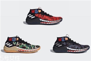 bape與adidas dame 4聯(lián)名有哪幾款_多少錢？