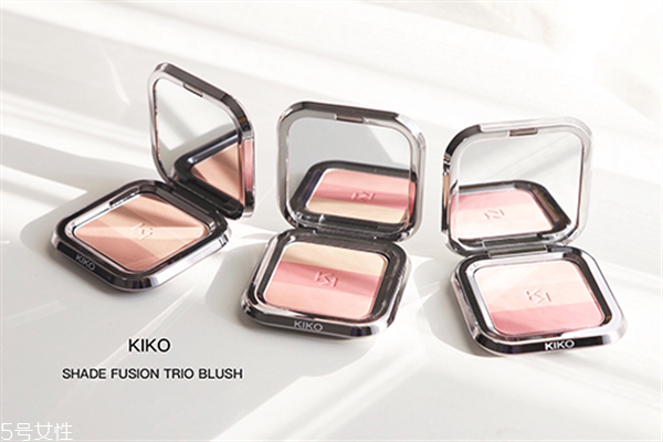 kiko三色腮紅好用嗎？kiko是阿瑪尼走秀的御用彩妝