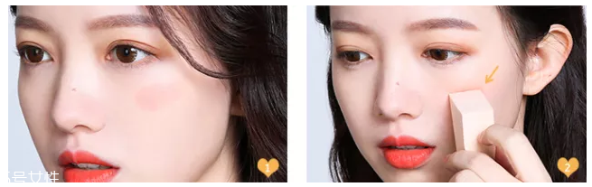 腮紅怎么涂才能避免成為福娃？這些方法要記牢