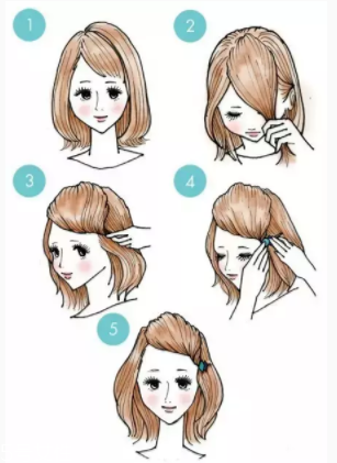 M型短劉海適合什么臉型？幫助大臉遮住大額頭