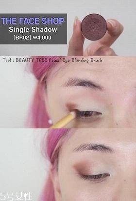 南瓜色眼影怎么畫？南瓜色眼妝畫法教程