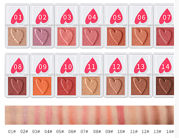 hold live單色眼影好用嗎？興起的國貨眼影試色