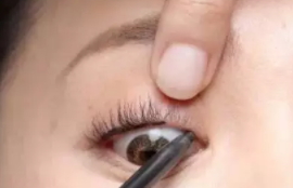 眼線膠筆怎么畫內(nèi)眼線？內(nèi)眼線四部曲圖解