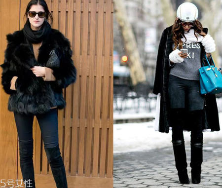 冬天過(guò)膝靴怎么搭配衣服？這個(gè)冬天酷炸天