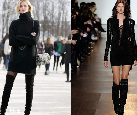 冬天過(guò)膝靴怎么搭配衣服？這個(gè)冬天酷炸天