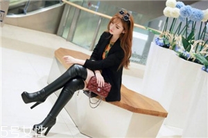 冬天過膝靴怎么搭配衣服？這個冬天酷炸天