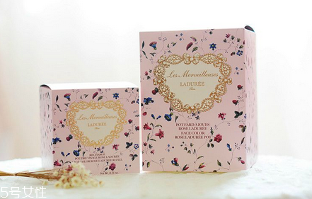 laduree花瓣腮紅好用嗎？貴婦專用彩妝線