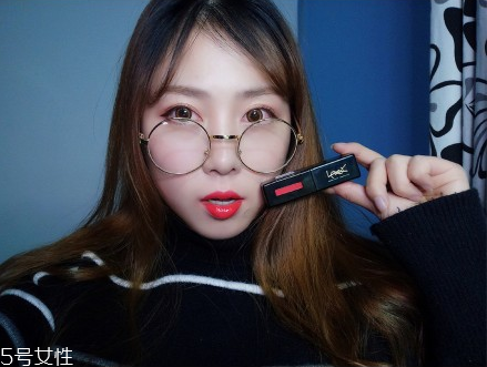 ysl圣羅蘭黑管唇釉哪個顏色好看？持久度加分